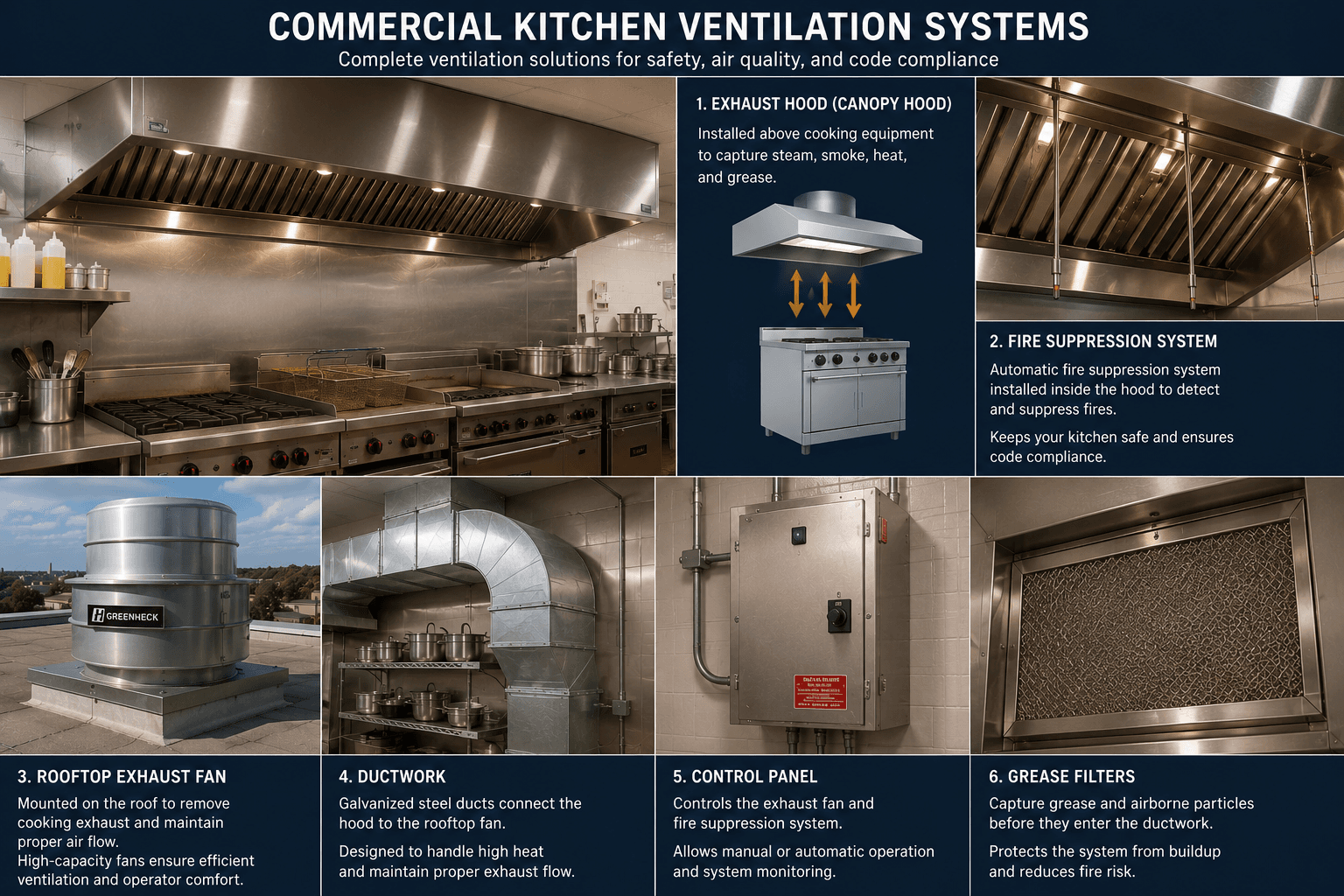 Rooftop Exhaust Fans - Rooftop exhaust fan, upblast fan, belt drive